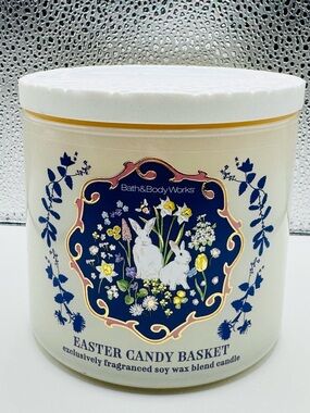 Bath & Body Works Easter Candy Basket 3 Wick Candle